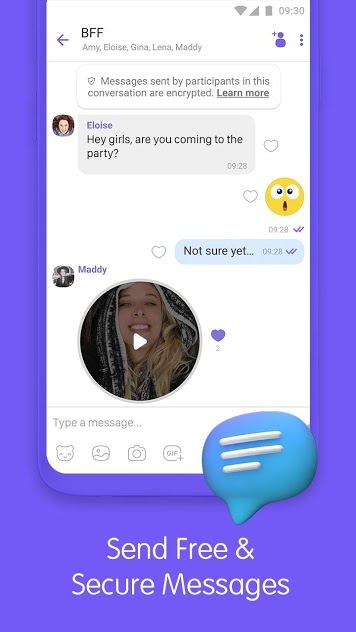 viber messenger hide app on android